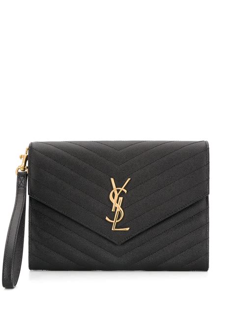 farfetch ysl pouch|YSL office bag.